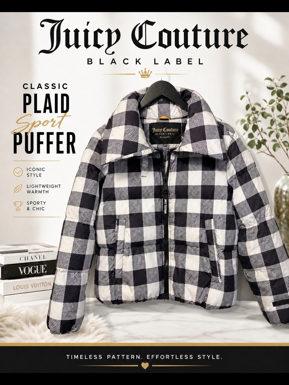 Juicy Couture Black Label Puffer Jacket